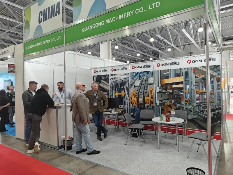 یوریشین انفراسٹرکچر مارکیٹ پر توجہ مرکوز: Quangong Machinery Co., Ltd. روس کے CTT EXPO میں نمائش